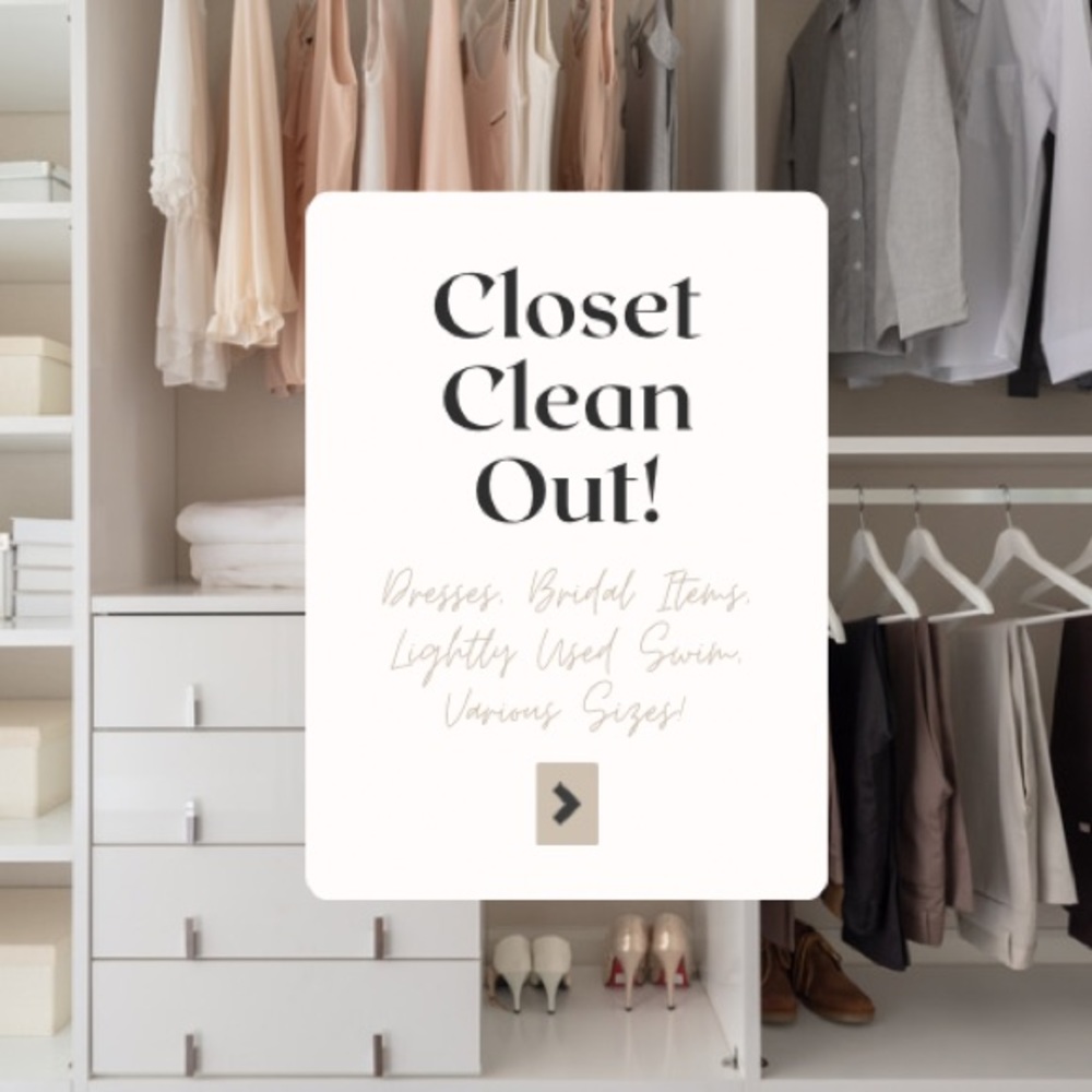 CLOSET CLEAN OUT!